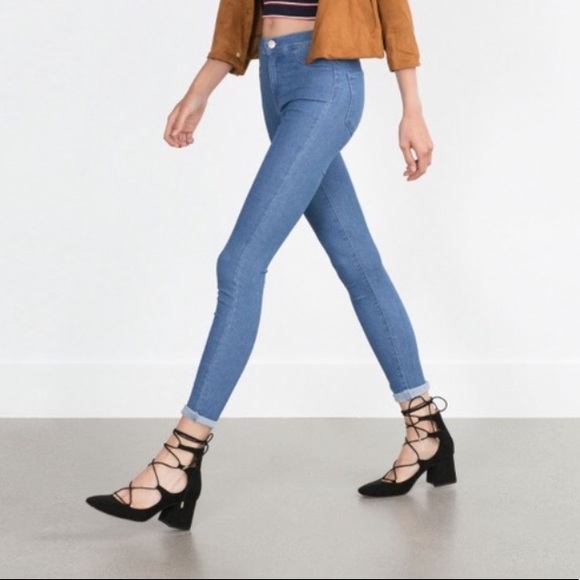 Zara Shoes - Zara Lace Up Heels